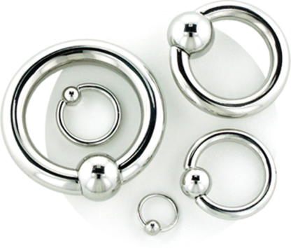 SS Captive Bead Ring / SS Bead