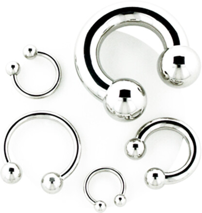 SS Circular Barbell 4.1mm / Post Only