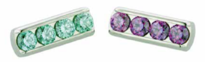 Threadless Channel-set Faceted Gem Ends (3 - 5 Gems) - Image 3