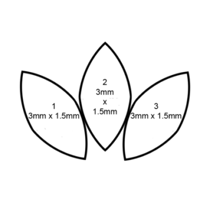 Thredless Titanium Marquis Fan #2 Faceted Gem End VS Clarity DEF Color Lab Created Diamond - Image 3