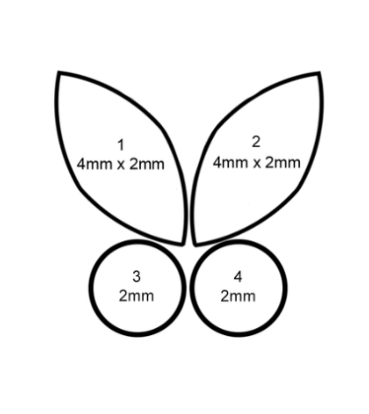 Threaded Titanium Butterfly Prong-Set Faceted Gem End VS Clarity DEF Color Lab Created Diamond - Image 2