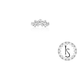 Threaded Titanium Suprium #4 (Gems Below) Faceted Gem End