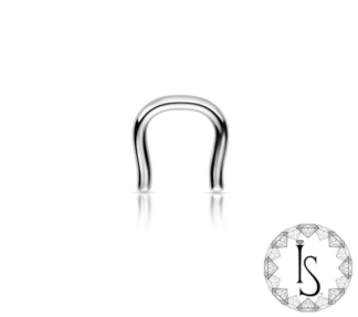 Commercially Pure Titanium Septum Retainer