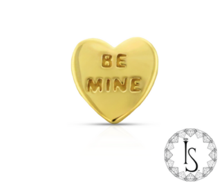 Threadless 18k Rose Gold Be Mine Heart End