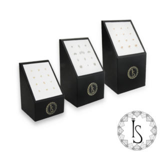 3 Displays - Threadless End Display with Holes for 12 Ends