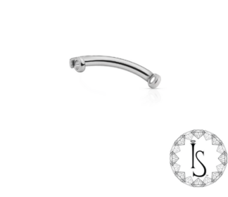 Threaded Titanium Hidden Helix End