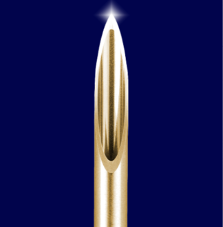 Straight Coated Star Grind Slickass Needle