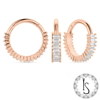 18K Rose Gold Xylakia Gem Clicker