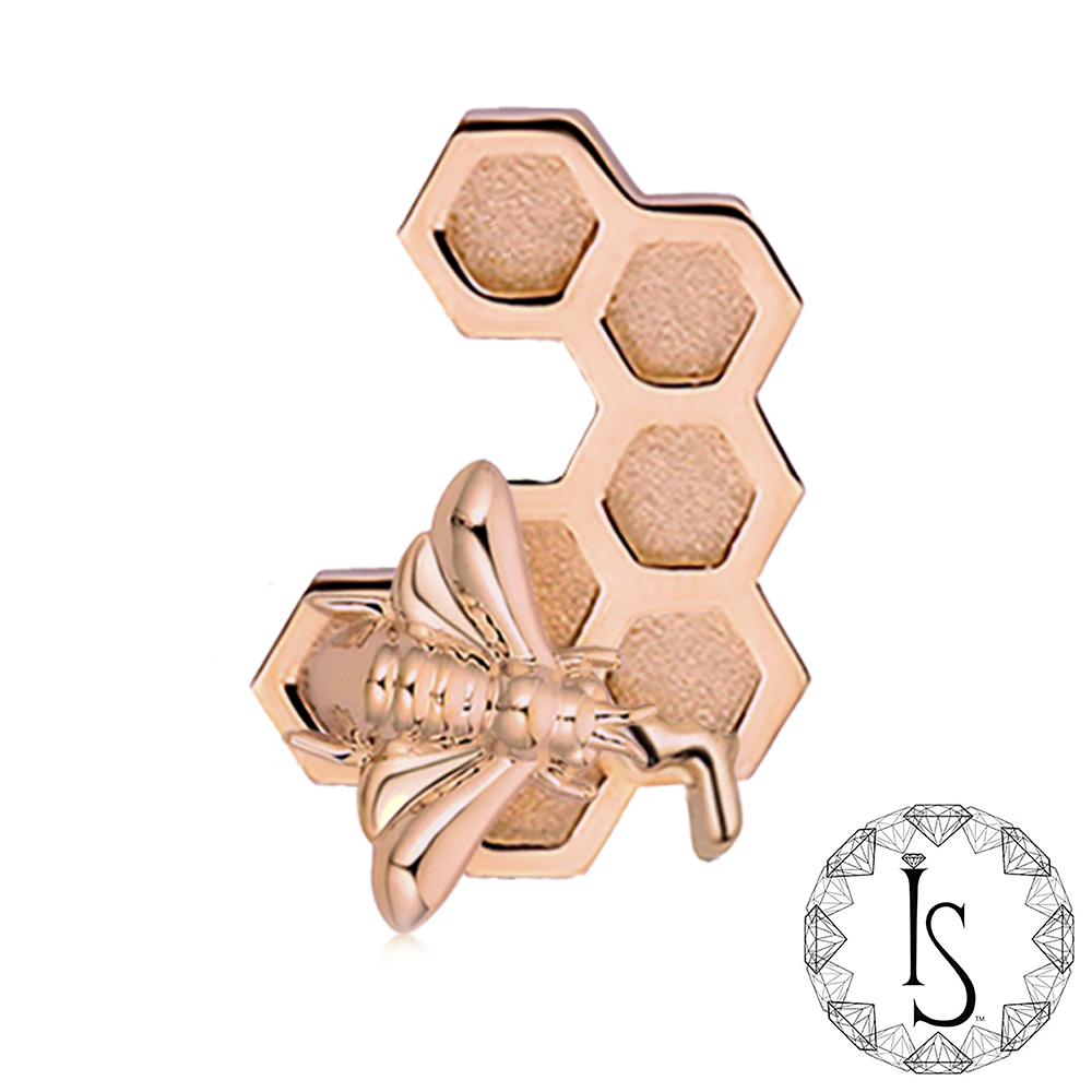 18k Gold Honeybee #3 End - Image 2